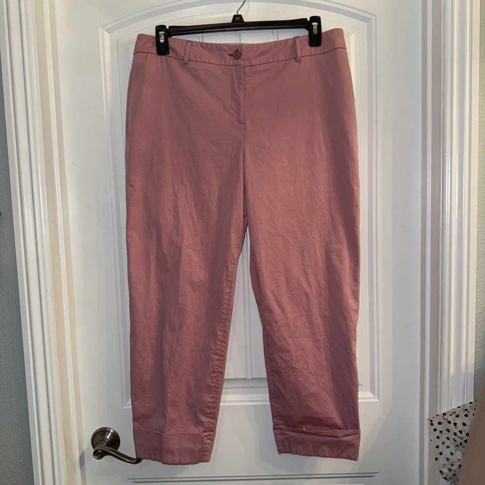 Ted Baker Pink Cropped Trousers